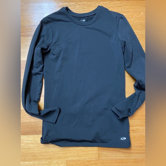 Champion Tops - Champion women’s large fleece lined long sleeve workout shirt